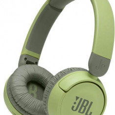 Casti Stereo Wireless JBL Kids JR310BT, Bluetooth, Microfon (Verde)