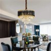 Candelabru Cristal Antonio, 3xE27, 30cm, Auriu/Negru, Alessandro Design - Lustra moderna eleganta, iluminat interior