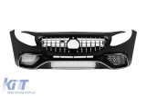 Bumper frontal design A tip 65 potrivit pentru Mercedes S-Class C217 coupe 2014-2020 cu elemente cromate Performance AutoTuning