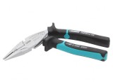 Clești curbați semirotunzi 200mm UNIFOX-PE VDE