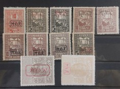 Romania 1917/18 - Ocupatia germana supratipar MVIR foto