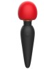 Vibrator Wand Bendable Negru/Rosu