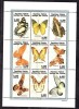 COMORES 1998 FAUNA INSECTE FLUTURI, Nestampilat