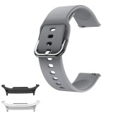 Curea din silicon compatibila cu Samsung Galaxy Watch9 40mm, Shark Gray