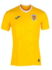 Tricou de joc galben al Echipei Nationale de Fotbal a Romaniei foto