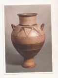 FA102 -Carte Postala- SUEDIA - Nationamuseum Stockholm - Greek Amphora from about 650 B.C., necirculata
