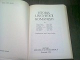 ISTORIA LINGVISTICII ROMANESTI - IORGU IORDAN