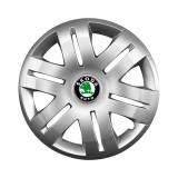 Set 4 capace roti potrivite jantelor de 16 inchi (R15) compatibile gama SKODA model - 406