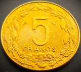 Moneda exotica 5 FRANCI / FRANCS - CAMERUN, anul 1962 * cod 1088 = A.UNC