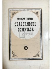 Nicolae Costin - Ceasornicul domnilor (Editia: 1976) foto