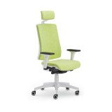 SCAUN ERGONOMIC PURE WHITE T PDH - Standard - Brate reglabile 4D