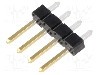Conector 4 pini, seria BERGSTIK, pas pini 2.54mm, Amphenol Communications Solutions - 77311-101-04LF