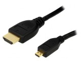 Cablu HDMI 1.4 Micro HDMI 2m Negru