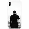 Husa silicon pentru Apple Iphone XS, Man In Suit
