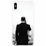 Husa silicon pentru Apple Iphone X, Man In Suit