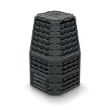 Cumpara ieftin Compostor de gradina, 1050 L, negru, Evogreen, Vario