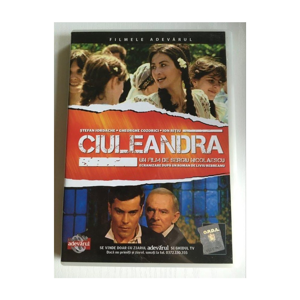 Dd Ciuleandra Dvd Film Romanesc De Sergiu Nicolaescu Filmele Adevarul Arhiva Okazii Ro