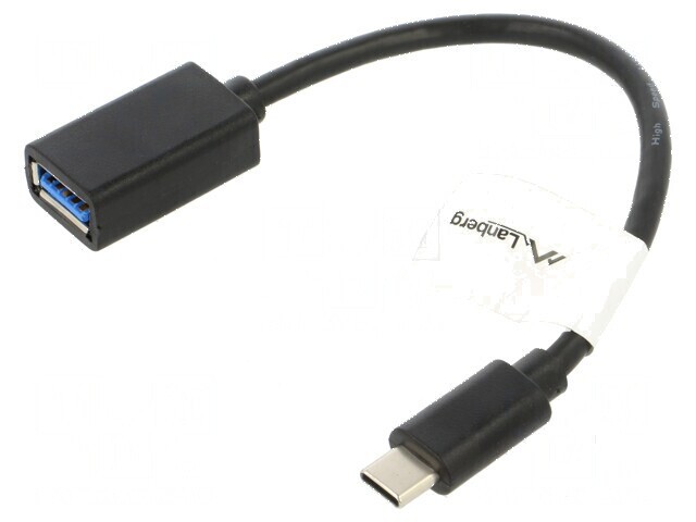 Cablu adaptor USB 3.1 A la C 0,15m nichelat