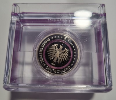 Germania 5 euro 2021 Polar Zone A COMEMORATIVA foto