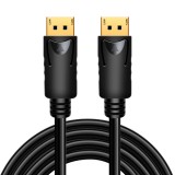 CABLU video LOGILINK, DisplayPort (T) la DisplayPort (T) 1.2, 5m, conectori auriti, rezolutie maxima 4K (3840 x 2160) la 60 Hz, plastic, triplu ecrana