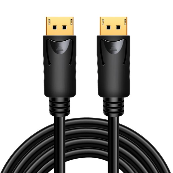 CABLU video LOGILINK, DisplayPort (T) la DisplayPort (T) 1.2, 5m, conectori auriti, rezolutie maxima 4K (3840 x 2160) la 60 Hz, plastic, triplu ecrana