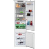 Combina frigorifica incorporabila Beko BCNA306E4SN, 284 l, Neofrost DualCooling, HarvestFresh, Raft sticle, Display touch control, H 193.5 cm, Clasa E