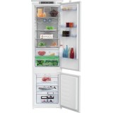 Combina frigorifica incorporabila Beko BCNA306E4SN, 284 l, Neofrost DualCooling, HarvestFresh, Raft sticle, Display touch control, H 193.5 cm, Clasa E