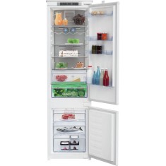 Combina frigorifica incorporabila Beko BCNA306E4SN, 284 l, Neofrost DualCooling, HarvestFresh, Raft sticle, Display touch control, H 193.5 cm, Clasa E