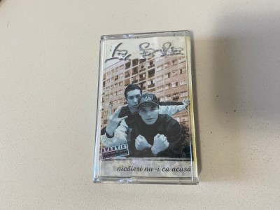 La Familia, Nicaieri nu-i ca acasa, Cat Music, 1998 - caseta audio foto