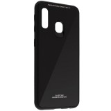 Husa SAMSUNG Galaxy A20e - Luxury Glass TSS, Negru