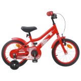 vidaXL Bicicletă pentru Copii 12 Inci pentru 2-4 ani Roșu 42009381