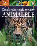 Enciclopedia vizuală a copiilor - Animalele - Hardcover - Meriel Lland, Michael Leach - Prut