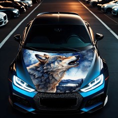 Folie Capota Auto &bdquo;Hood Art&rdquo; rezistenta la exterior, marime M (165 x 120cm) &ndash; Cod: AVX-CAPOTA-030M