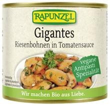 Fasole Gigant in Sos de Rosii Bio 320gr Rapunzel Cod: 1204430 foto