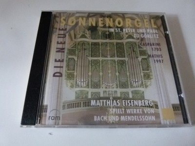Bach, Bartholdy- orga, cd foto