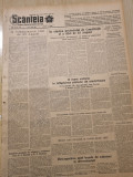 Scanteia 31 iulie 1952-art.termocentrala doicesti si ovidiu,industria socialista