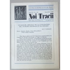 NOI TRACII , REVISTA FONDATA DE JOSIF CONSTANTIN DRAGAN , NR.142 , 1986