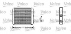 Radiator incalzire interior OPEL ZAFIRA A (F75) (1999 - 2005) VALEO 812285 foto