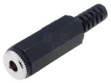Mufă Jack 3,5mm Stereo Mamă pentru Lipire