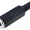 Conector Jack 3,5mm Stereo Mamă