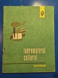 revista indrumatorul cultural septembrie 1966 - nicolae iorga si problemele educatiei poporului , articol casele si muzeele memoriale