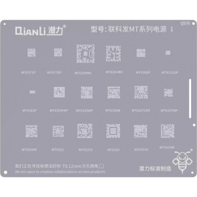 Sita BGA QIANLI QS70 penru MTK MT 1 Series foto