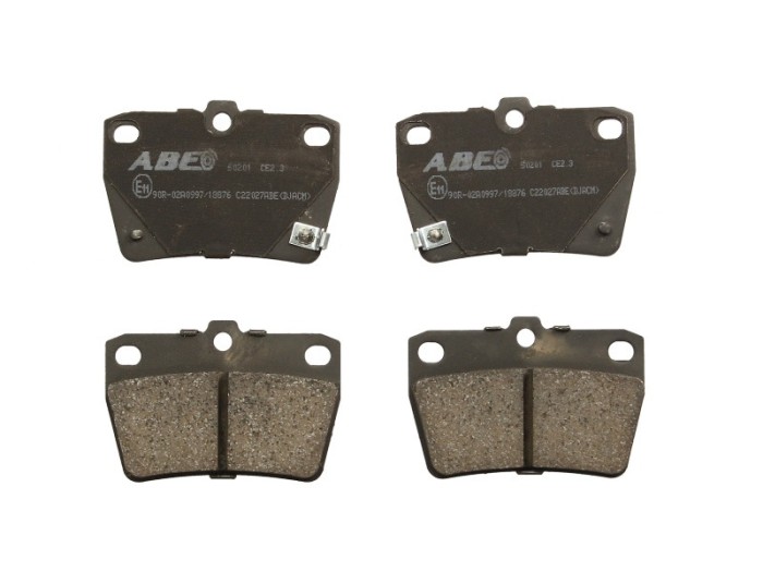 Set placute frana,frana disc TOYOTA RAV 4 II (CLA2, XA2, ZCA2, ACA2) (2000 - 2005) ABE C22027ABE