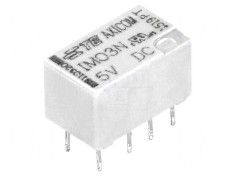 Releu electromagnetic DPDT 5VDC 2A 0,5A/125VAC