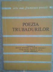 Sorina Bercescu - Poezia trubadurilor (Editia: 1979) foto