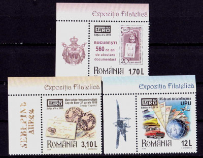 RO 2019 ,LP 2254 +a &amp;quot;EFIRO 2019 &amp;quot;, serie + tabs din mcoli ,MNH foto