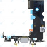 Conector de &icirc;ncărcare flex alb pentru iPhone 8 iPhone SE 2020