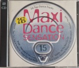 Various &lrm;&ndash; Maxi Dance Sensation 15 [ dublu cd ] NM / NM euro house Ariola , Germania, 1994