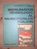 Indrumator tehnologic al muncitorilor forjori- M. Pridvornic, S. Tanase