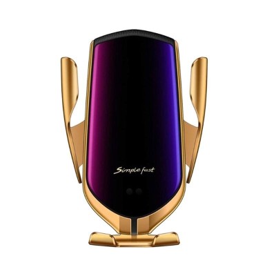 Suport auto cu incarcator wireless si senzor inteligent, Smart Sensor foto